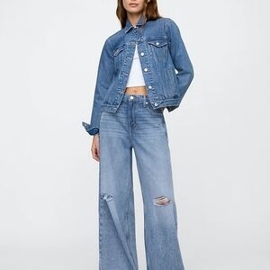 GAP Light Blue Wide Leg Jeans